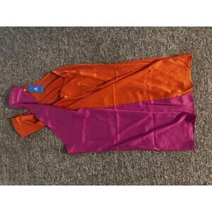 Cupshe Women's One Shoulder Colorblock Dress